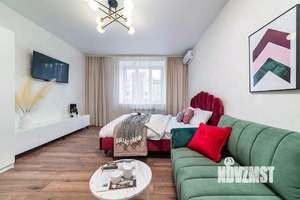 1-к квартира, посуточно, 40м2, 1/1 этаж
