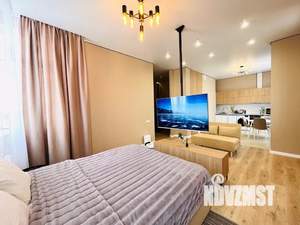 Студия квартира, посуточно, 50м2, 19/19 этаж