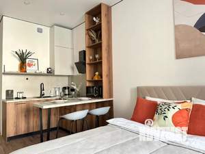 Студия квартира, посуточно, 30м2, 3/17 этаж