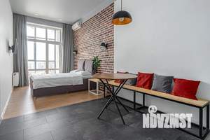 Студия квартира, посуточно, 42м2, 17/17 этаж