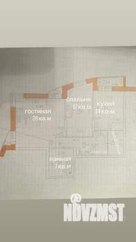 2-к квартира, на длительный срок, 84м2, 4/9 этаж