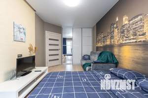 1-к квартира, посуточно, 36м2, 6/12 этаж