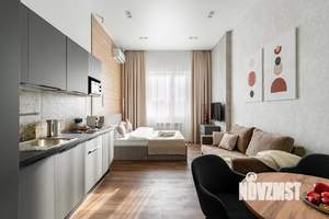 1-к квартира, посуточно, 27м2, 1/1 этаж