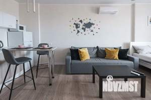 Студия квартира, посуточно, 35м2, 15/22 этаж