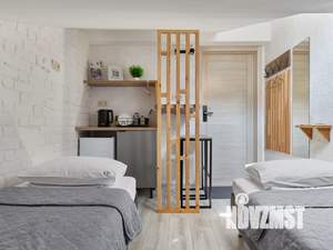 1-к квартира, посуточно, 12м2, 1/1 этаж