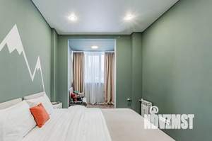 2-к квартира, посуточно, 52м2, 1/16 этаж