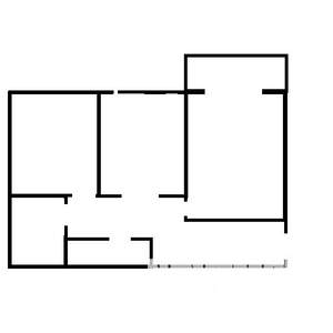 2-к квартира, на длительный срок, 48м2, 7/13 этаж
