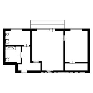 2-к квартира, на длительный срок, 42м2, 6/24 этаж