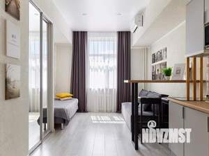 1-к квартира, посуточно, 25м2, 1/1 этаж