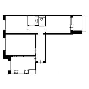 3-к квартира, на длительный срок, 65м2, 6/10 этаж
