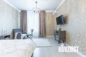 1-к квартира, посуточно, 40м2, 1/1 этаж