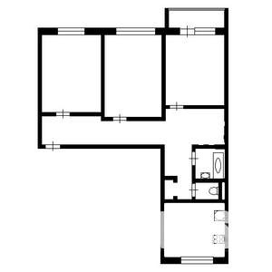 3-к квартира, на длительный срок, 115м2, 5/10 этаж