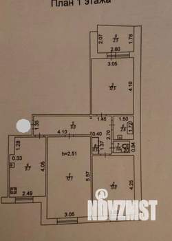 3-к квартира, на длительный срок, 66м2, 1/10 этаж