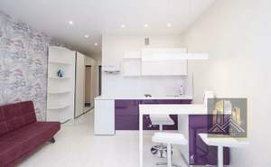 Студия квартира, на длительный срок, 30м2, 7/19 этаж