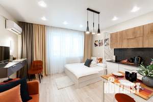 Студия квартира, посуточно, 32м2, 7/19 этаж