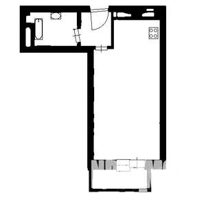 1-к квартира, на длительный срок, 32м2, 18/20 этаж