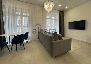 Студия квартира, на длительный срок, 40м2, 13/21 этаж