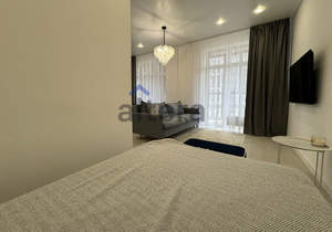 Студия квартира, на длительный срок, 40м2, 13/21 этаж