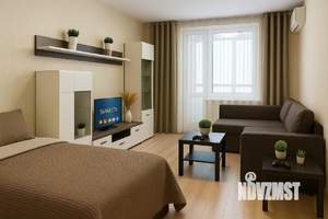 1-к квартира, посуточно, 45м2, 1/1 этаж