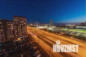 1-к квартира, посуточно, 41м2, 9/12 этаж