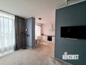 Студия квартира, на длительный срок, 40м2, 17/17 этаж