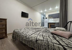 Студия квартира, на длительный срок, 28м2, 17/25 этаж