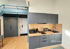 Студия квартира, на длительный срок, 29м2, 4/4 этаж