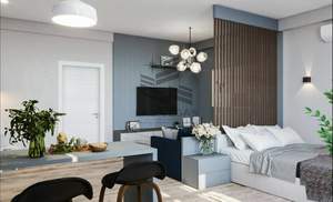 1-к квартира, на длительный срок, 35м2, 7/9 этаж