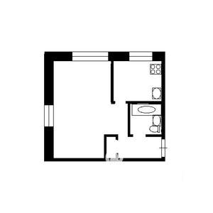 1-к квартира, на длительный срок, 32м2, 2/9 этаж