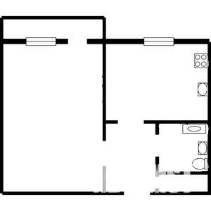 1-к квартира, на длительный срок, 38м2, 11/16 этаж