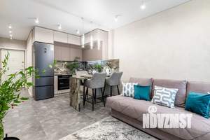 1-к квартира, посуточно, 51м2, 9/20 этаж