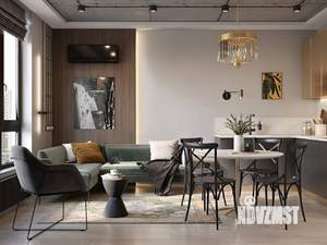 2-к квартира, на длительный срок, 47м2, 12/20 этаж