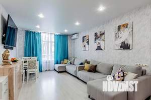 1-к квартира, посуточно, 45м2, 1/1 этаж