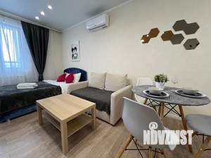 Студия квартира, посуточно, 34м2, 15/22 этаж