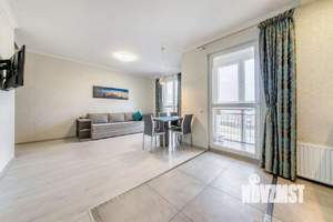 Студия квартира, на длительный срок, 44м2, 15/25 этаж