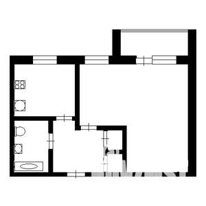 1-к квартира, на длительный срок, 36м2, 5/9 этаж
