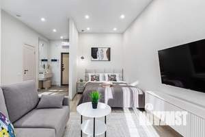 Студия квартира, посуточно, 38м2, 13/21 этаж