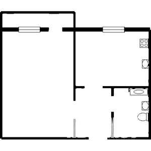 1-к квартира, на длительный срок, 41м2, 15/18 этаж