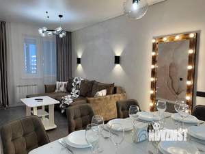 3-к квартира, посуточно, 73м2, 1/1 этаж