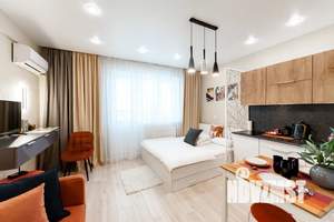 Студия квартира, посуточно, 32м2, 7/19 этаж