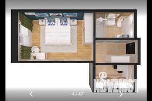 1-к квартира, посуточно, 39м2, 19/20 этаж