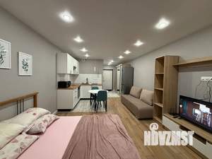 Студия квартира, посуточно, 30м2, 3/19 этаж