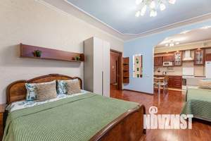 Студия квартира, посуточно, 50м2, 4/6 этаж