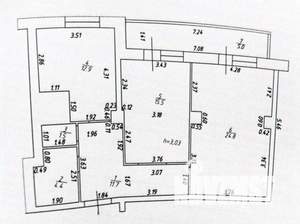 2-к квартира, на длительный срок, 75м2, 20/22 этаж