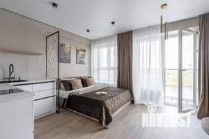 Студия квартира, посуточно, 25м2, 8/9 этаж