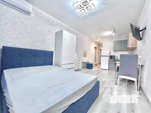 Студия квартира, на длительный срок, 28м2, 4/25 этаж