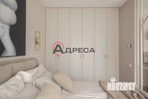 Студия квартира, на длительный срок, 30м2, 15/25 этаж