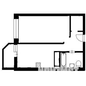 1-к квартира, на длительный срок, 40м2, 5/10 этаж