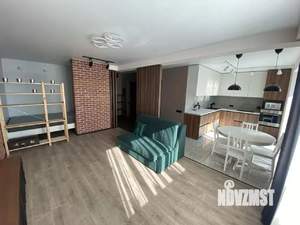 Студия квартира, на длительный срок, 40м2, 7/10 этаж