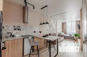 1-к квартира, посуточно, 40м2, 1/1 этаж